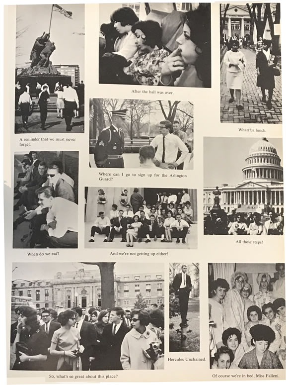 Six Guys DC Trip 1 HHS Yearbook1963 Image